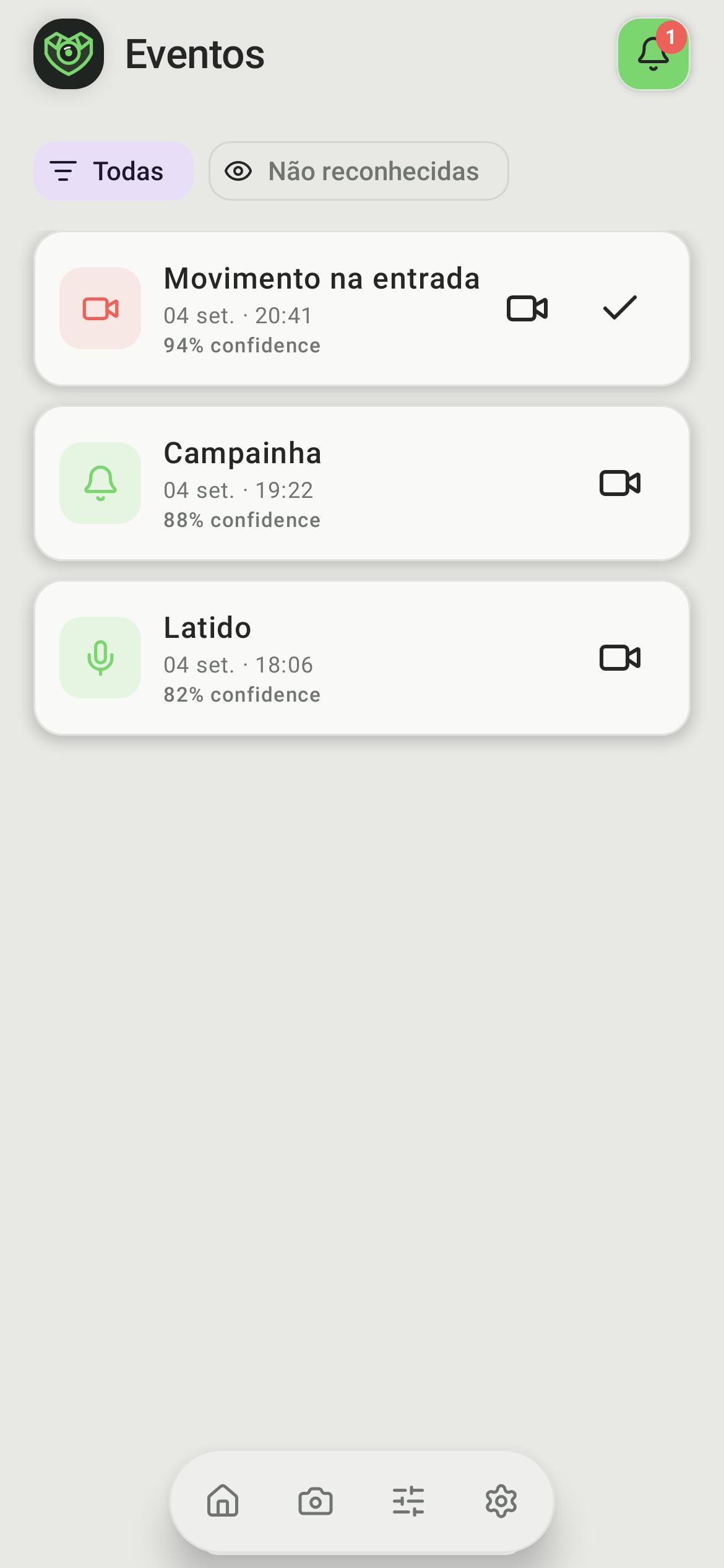 Central real de notificações do Valkyris