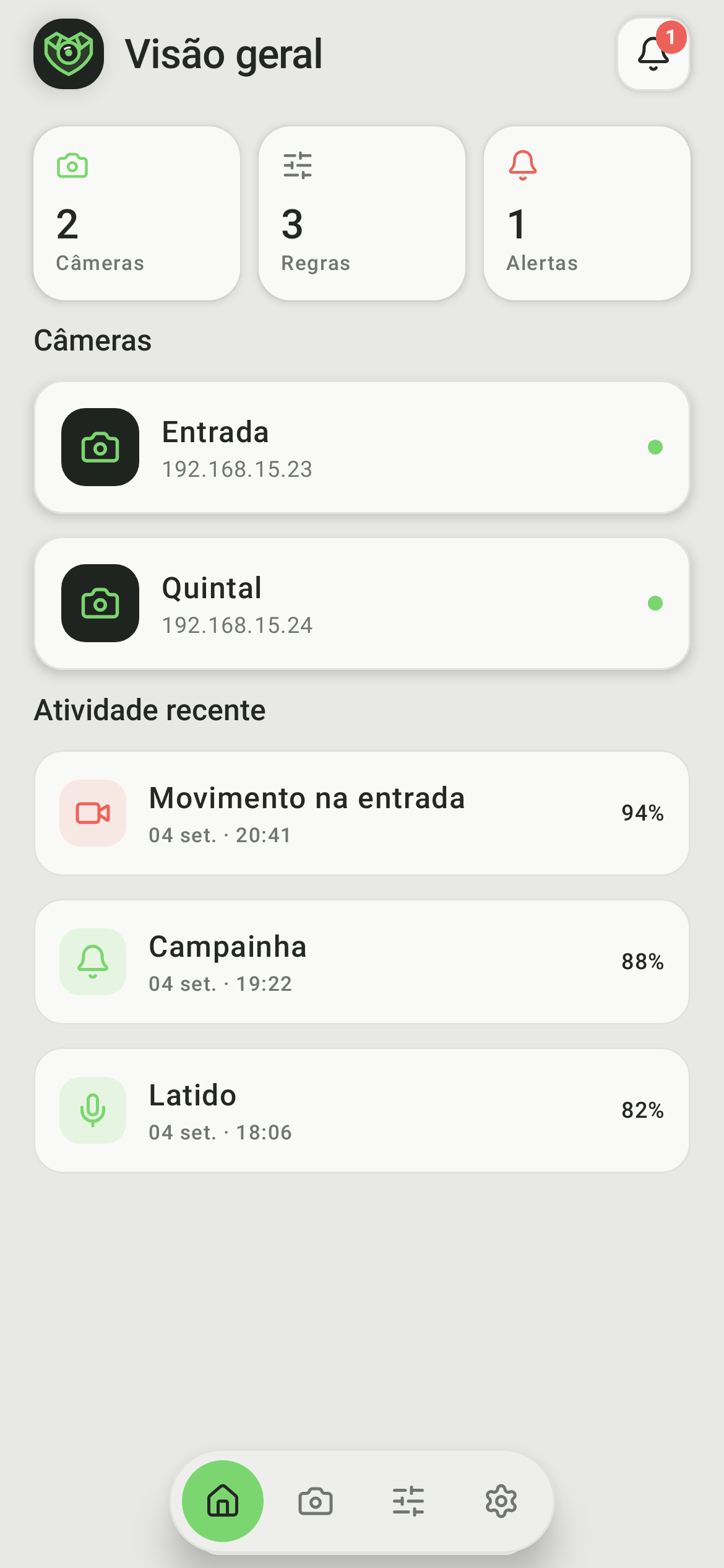 Visão geral real do Valkyris